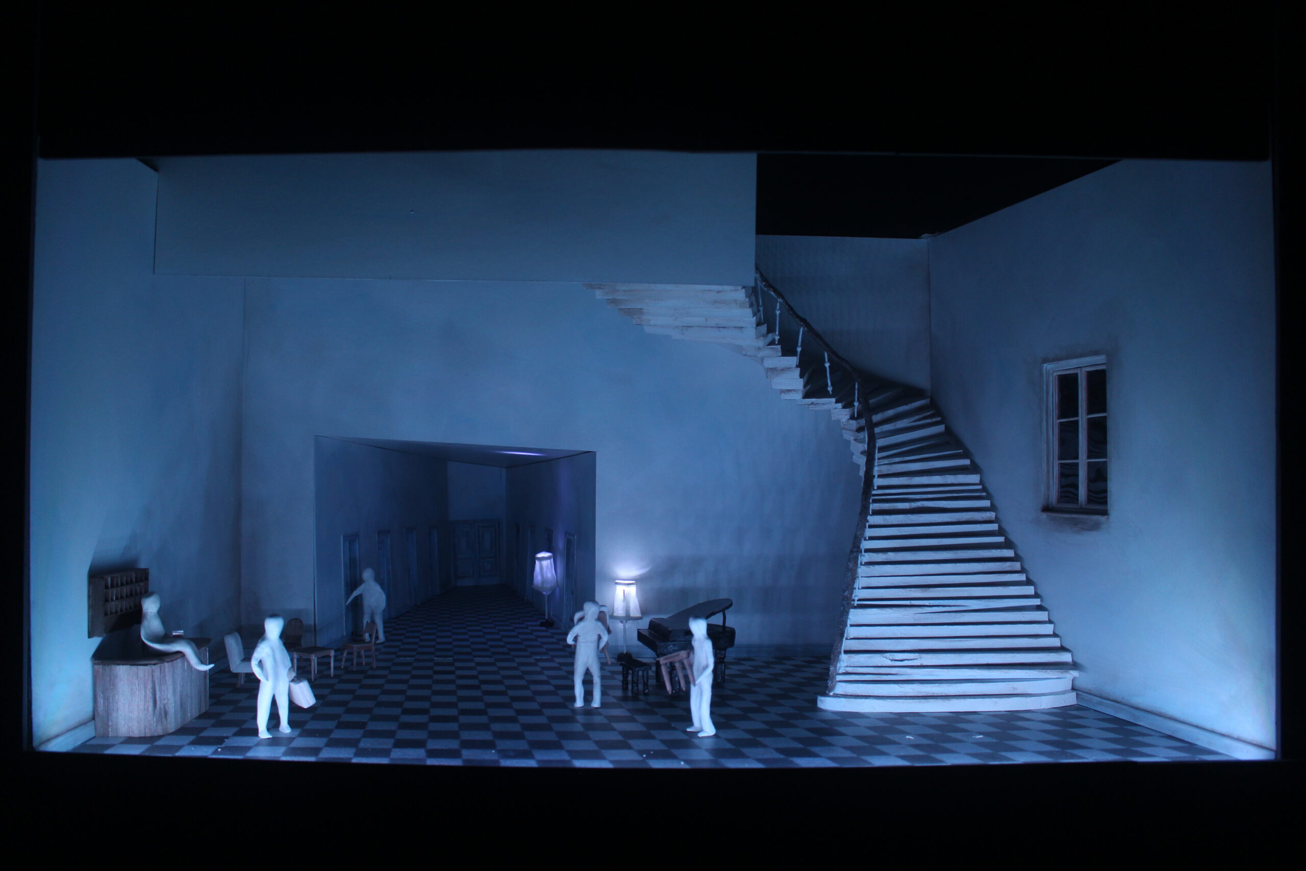 "Don Giovanni" Regiewettbewerb 2017, Bühnenbild von Mara Lena Schönborn
